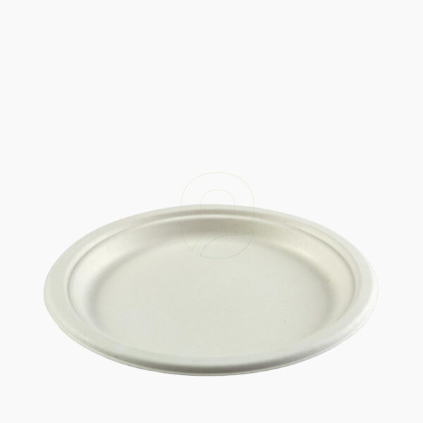 Plato ECO 22, fibra de caña de azúcar