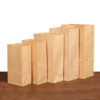 Bolsa biodegradable de papel kraft #25 (20.5x40x14.5cm) 75gr - Imagen 3