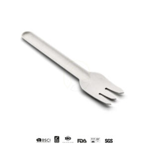 Tenedor ECO 16, fibra de caña de azúcar