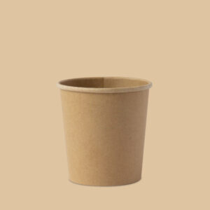 Envase para Sopa - Soup Cup Kraft 480 ml-Ø98 (16 oz) para frio y caliente