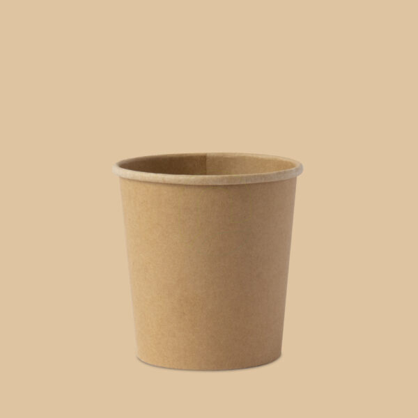 Envase para Sopa - Soup Cup Kraft 480 ml-Ø98 (16 oz) para frio y caliente