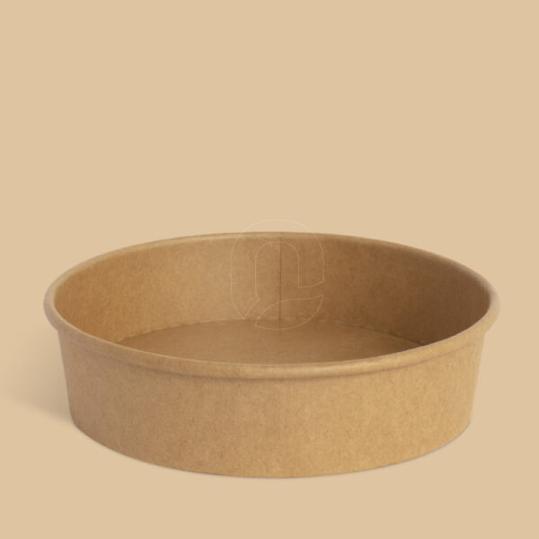 Ensaladera - Salad Bowl Kraft 850 ml-Ø185 (28 oz) para frio y caliente