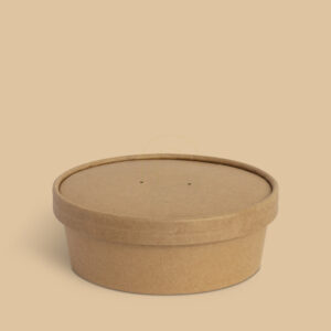 Tapa Kraft Ø150 para Salad Bowl 500/750/1,000 ml