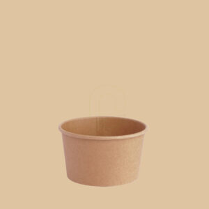 Bowl Kraft 250 ml-Ø97 (8 oz) para frio y caliente