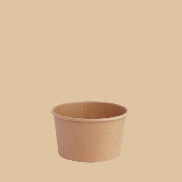 Bowl Kraft 250 ml-Ø97 (8 oz) para frio y caliente